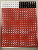 Generic Countersheet, Red, Numbered